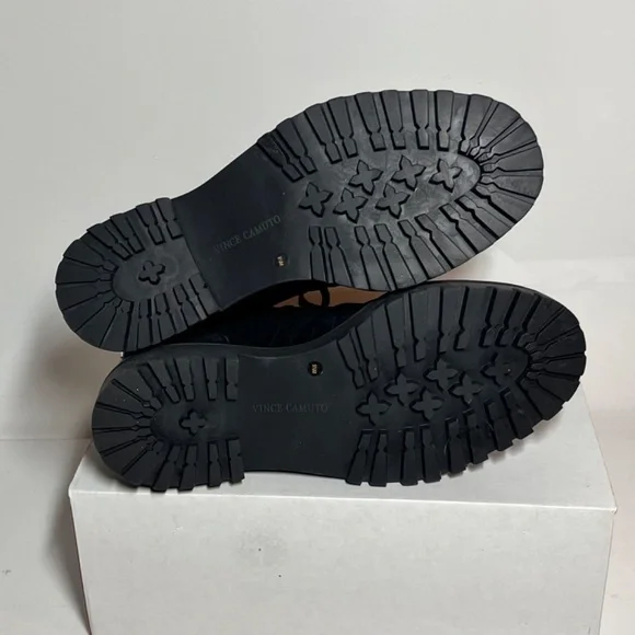 Vince Camuto x Fashion Jackson Puchenie Suede Lace-Up Hiker Boots - Picture 6 of 6